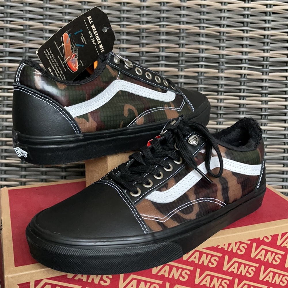 Vans Men’s Old Skool Mte Black/Camo sneakers